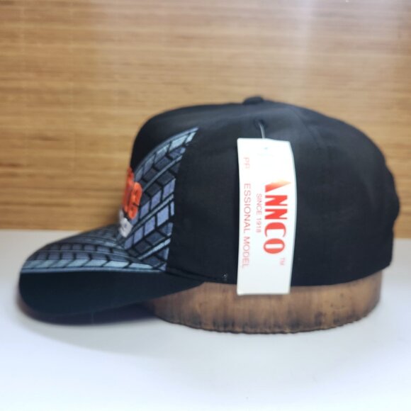 Autolite Racing Trucker Hat Vintage Snapback Cap Black New with tags - Picture 6 of 9
